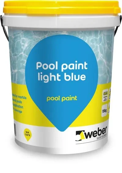 Weber Pool Paint - Light Blue (15kg)