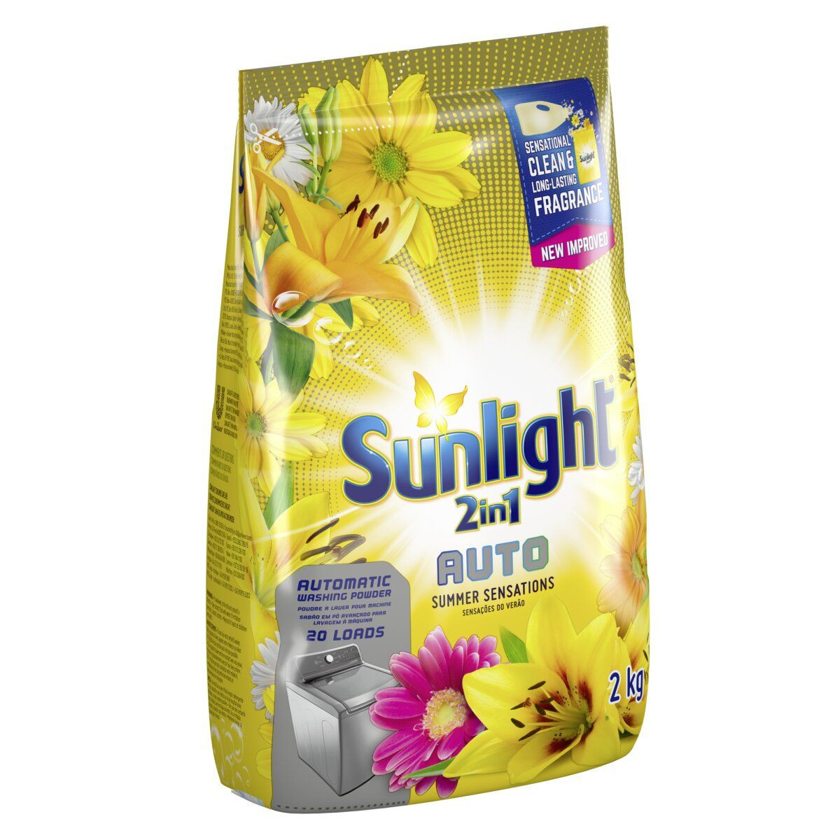 Sunlight Auto Washing Powder Summers Sensation 2kg
