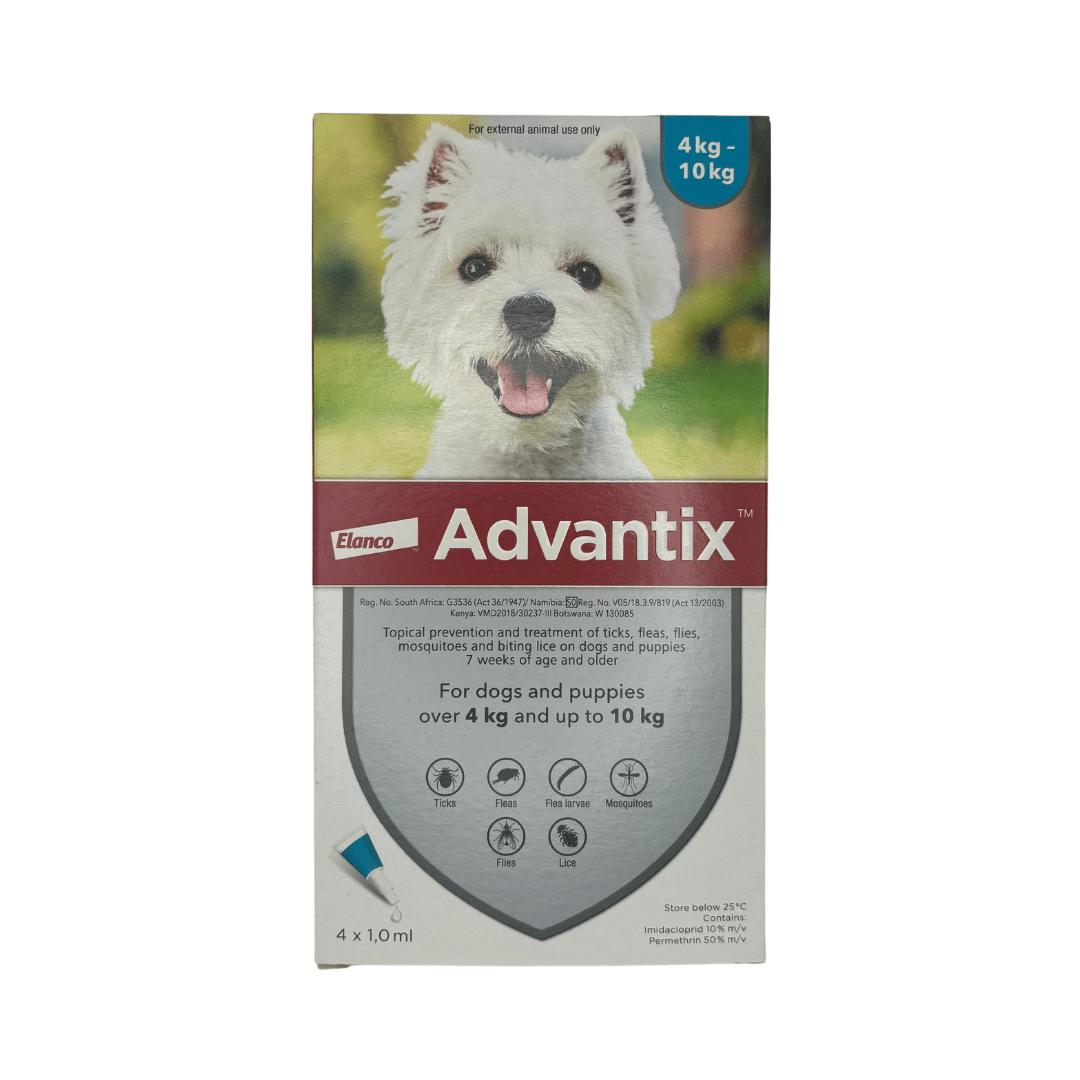 Advantix Spot-On Small Dog 4-10kg (Turq)