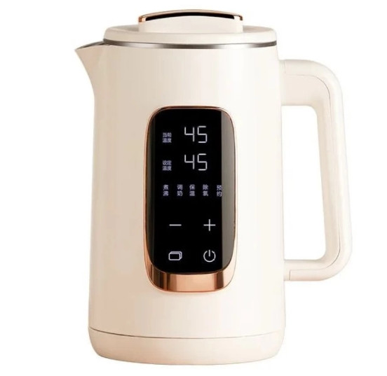 Condere Electric kettle household stainless steel (1.8 L, Beige)