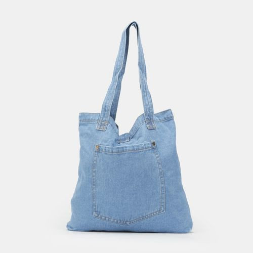 Blackcherry Bag Denim Shopper Bag Blue