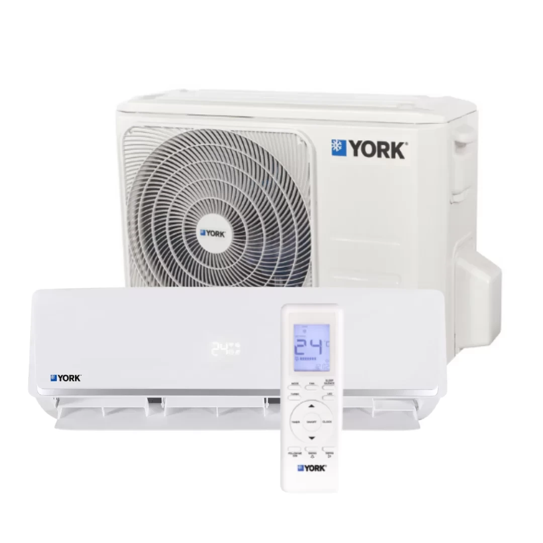 York Fixed Speed Midwall Split Aircon 24000 BTU (WIFI Control Optional)