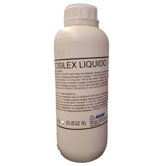 Waterproofing Additive Liquid 1L IDROSILEX