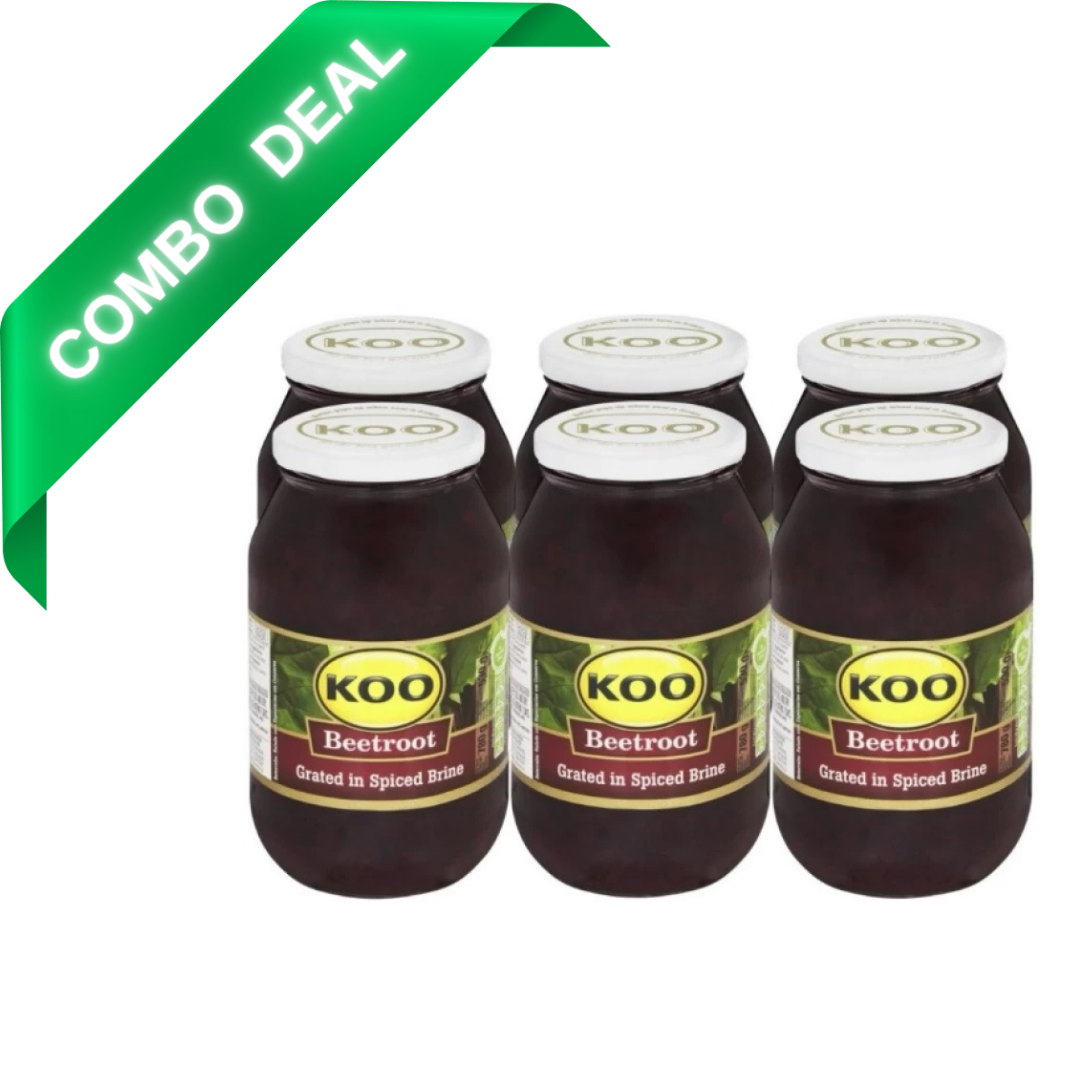 KOO Grated & Spiced Beetroot Edible Combo  (780)