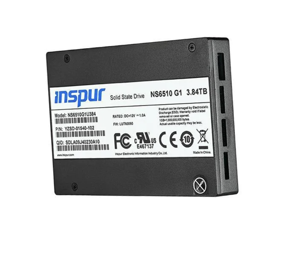 Inspur Ns8500 G2 3.84tb 2.5inch Nvme U2 SSD/Server Hard Disk/7000MB/5 Years Warranty