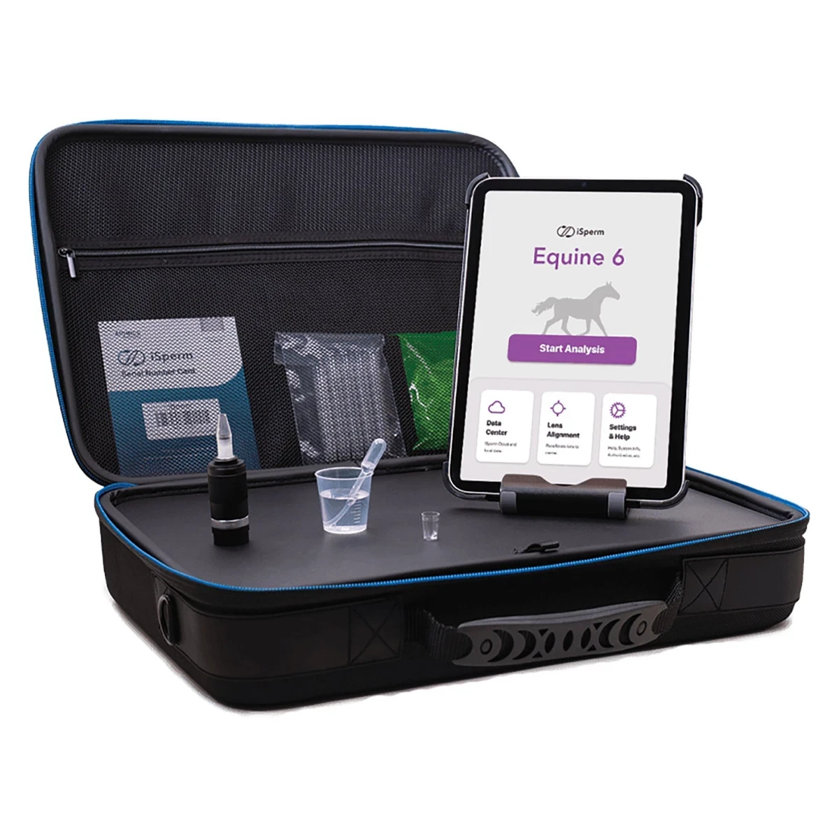 Canine P4 iSperm 7 Veterinary Canine Semen Analyzer Kit Complete w/ iPad Mini