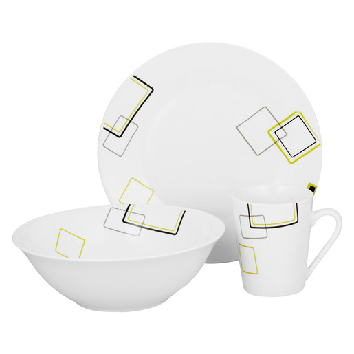 NiceOne Assorted Dinner Set 12 Piece