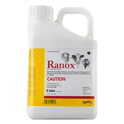 Ranox Suspension Liver Fluke and Worm Treatment for Cattle