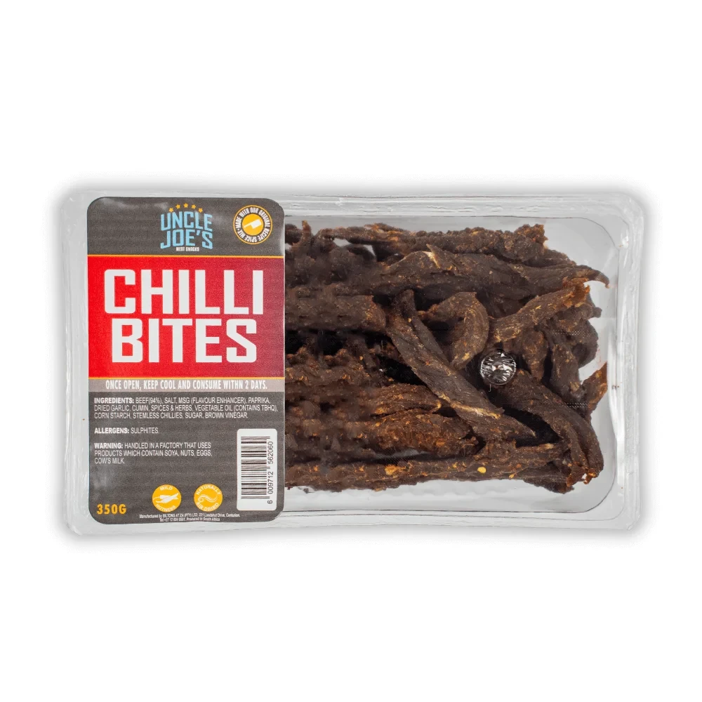 UNCLE JOE’S CHILLI BITES 350G