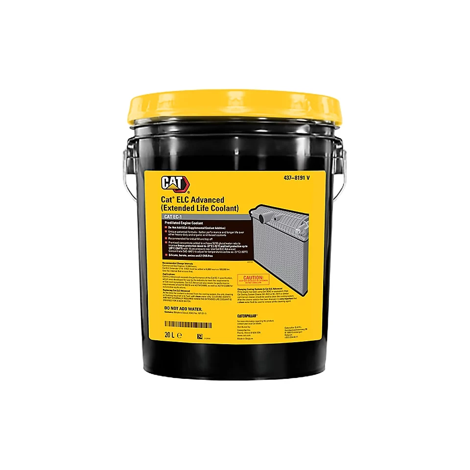 Cat® ELC Advanced- Extended Life Coolant 50/50 Premix (20 Liters)
