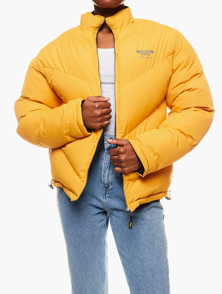 Jeep Honeycomb Reversible Puffer