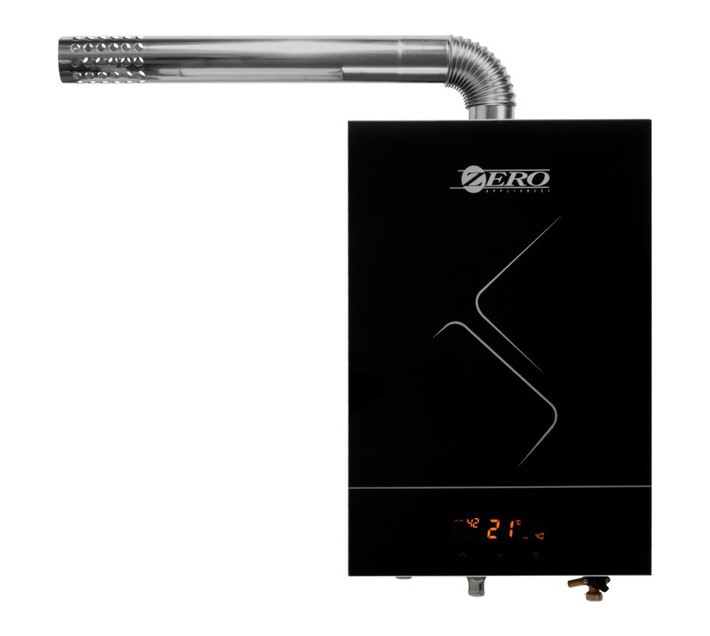Zero 18 L Gas Water Heater with Glass Face 18L FECT