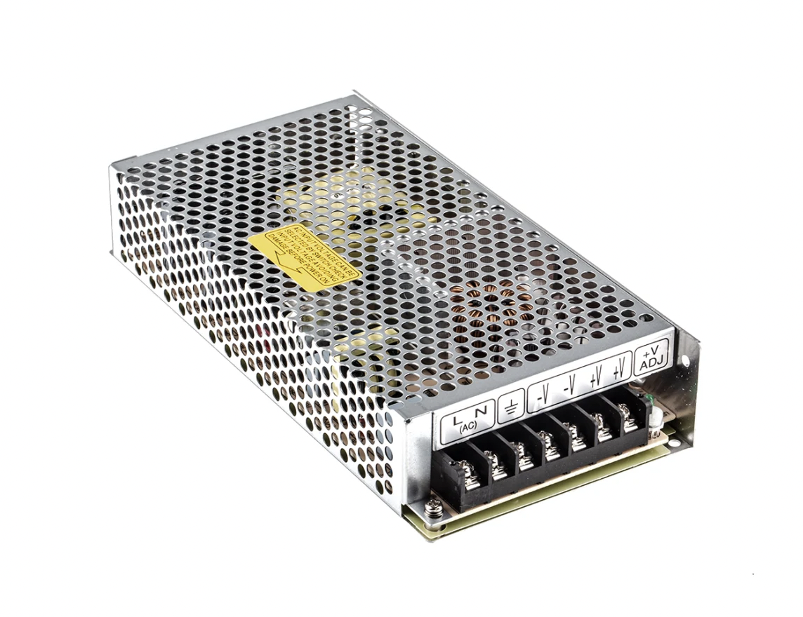 MEAN WELL Switching Power Supply, RS-150-12, 12V dc, 12.5A, 150W, 1 Output, 176 → 264 V ac, 248 → 373 V