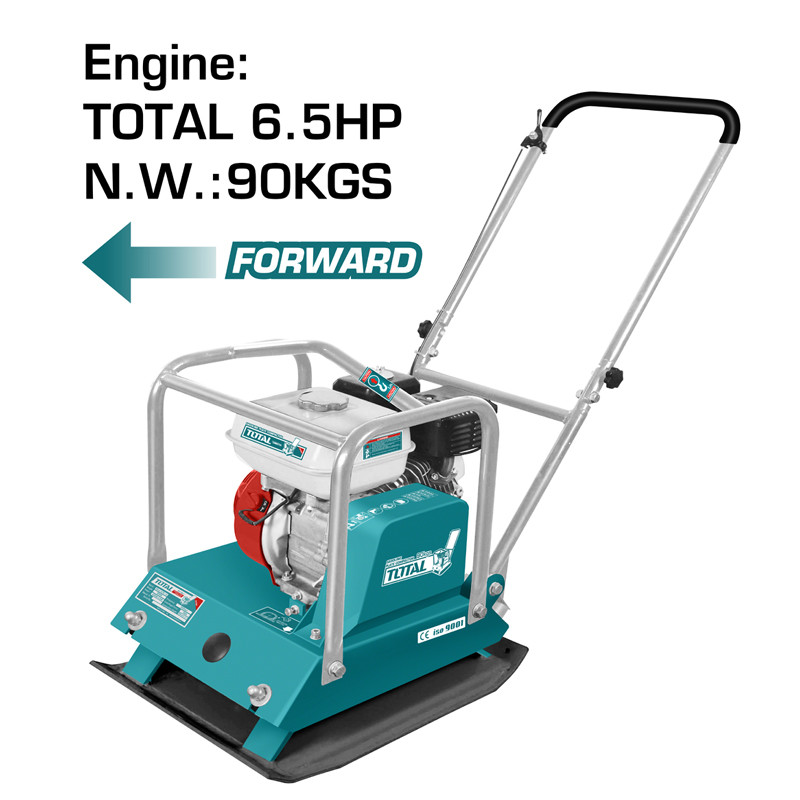 Petrol Plate Compactor 6.5HP 4800W, TOTAL TOOLS
