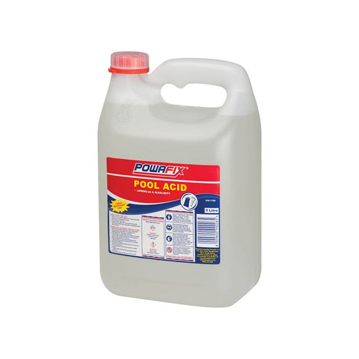 Powafix Pool Acid 5L POO5L