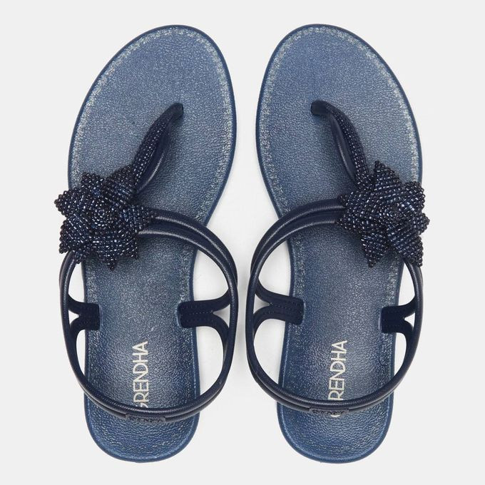 Grendha Cacau Boho Sandal Navy