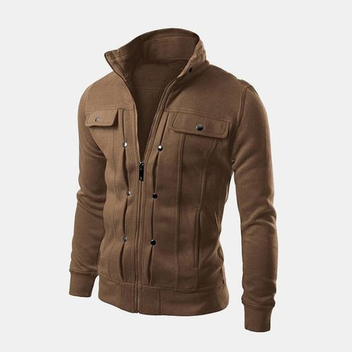 Yektik Men's Fashion Comfortable Jacket jacket-black