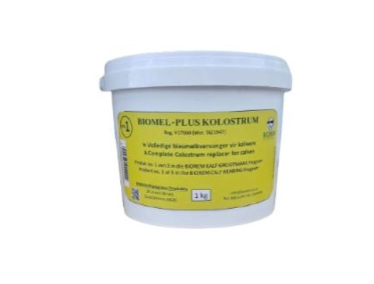 Biomel & Colostrum For Calves 1kg Biorem