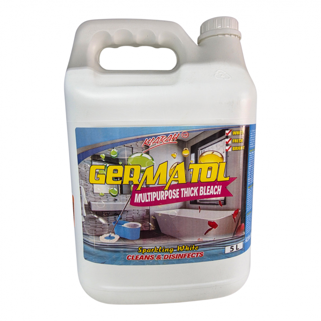 Germatol Multipurpose Thick Bleach Cleaner & Disinfectant 5L / BC13/5