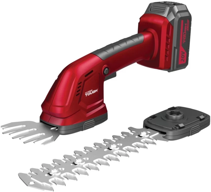 Hyper Tough Shear & Shrub Cutter Serrated Garden Tool  (Stainless Steel)