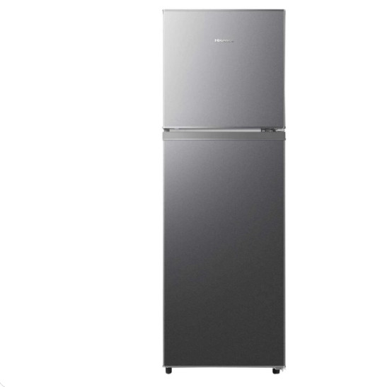 Hisense 154 L Automatic Double Door Refrigerator A  (Silver, H225TTS)
