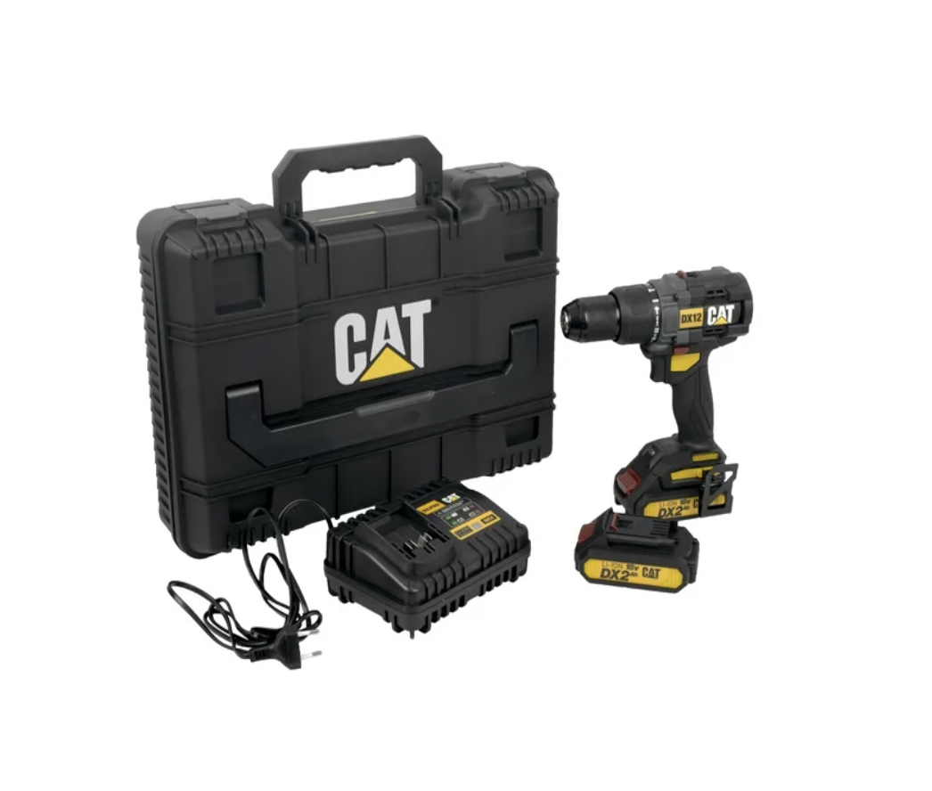 CAT  18 V  Cordless Brushless Hammer Drill Kit