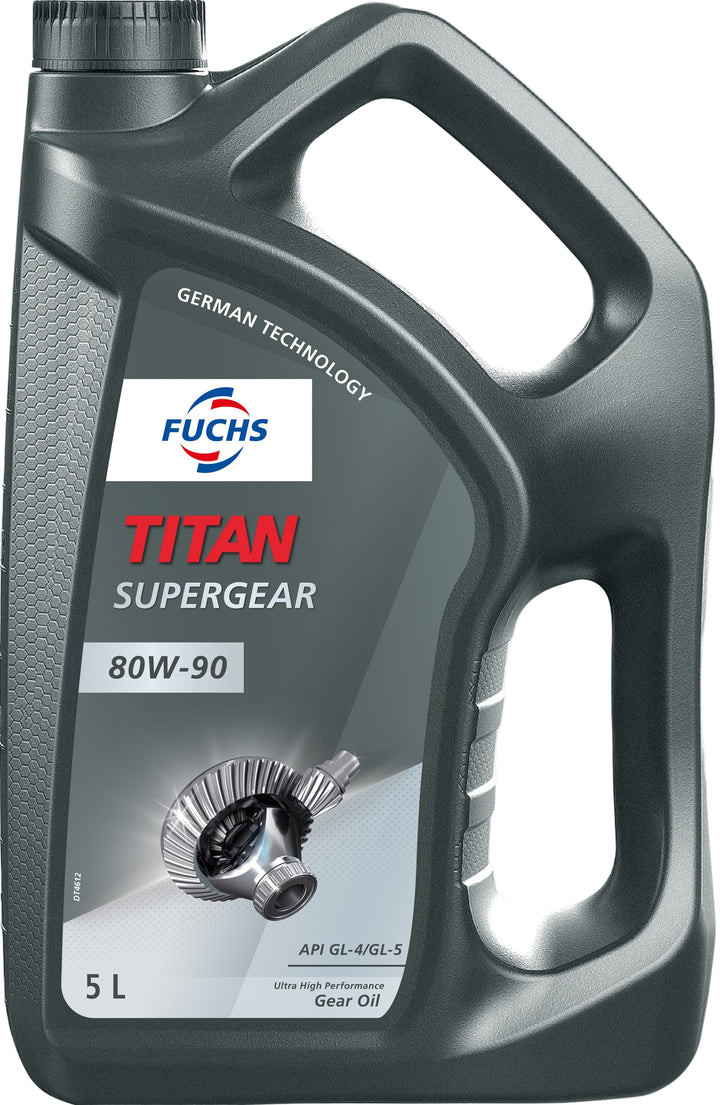 OIL TITAN SUPERGEAR SAE 80W-90 5L FUCHS