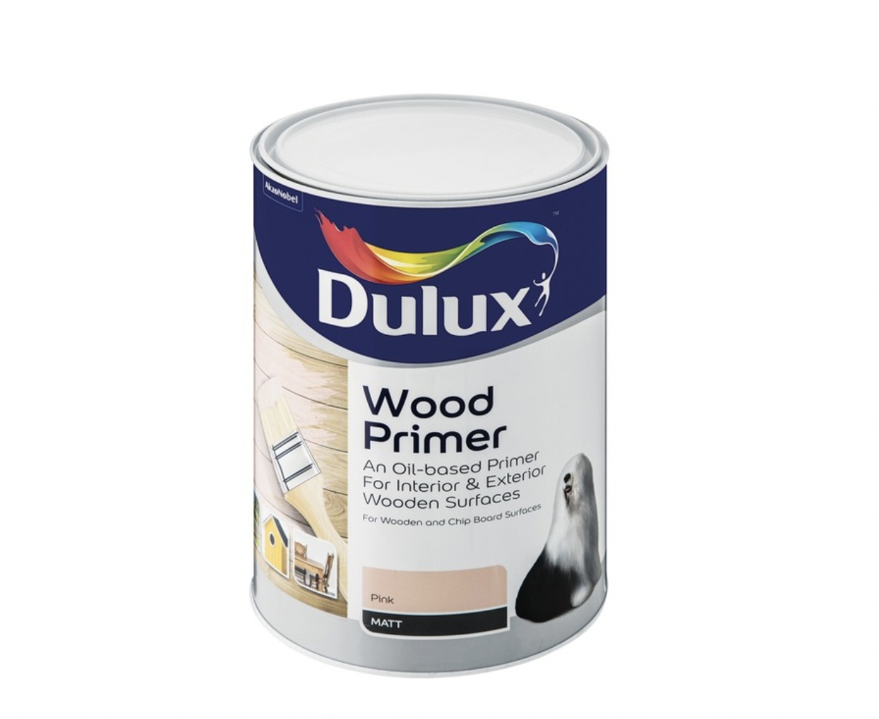 Dulux Wood Primer Pink (5L)