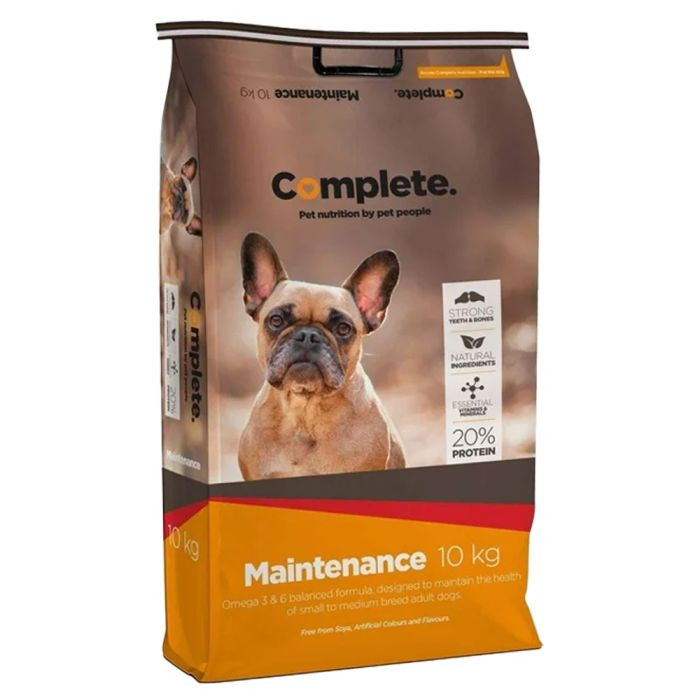 Complete Maintenance Adult Small Medium Dog Food 10kg CMSM10