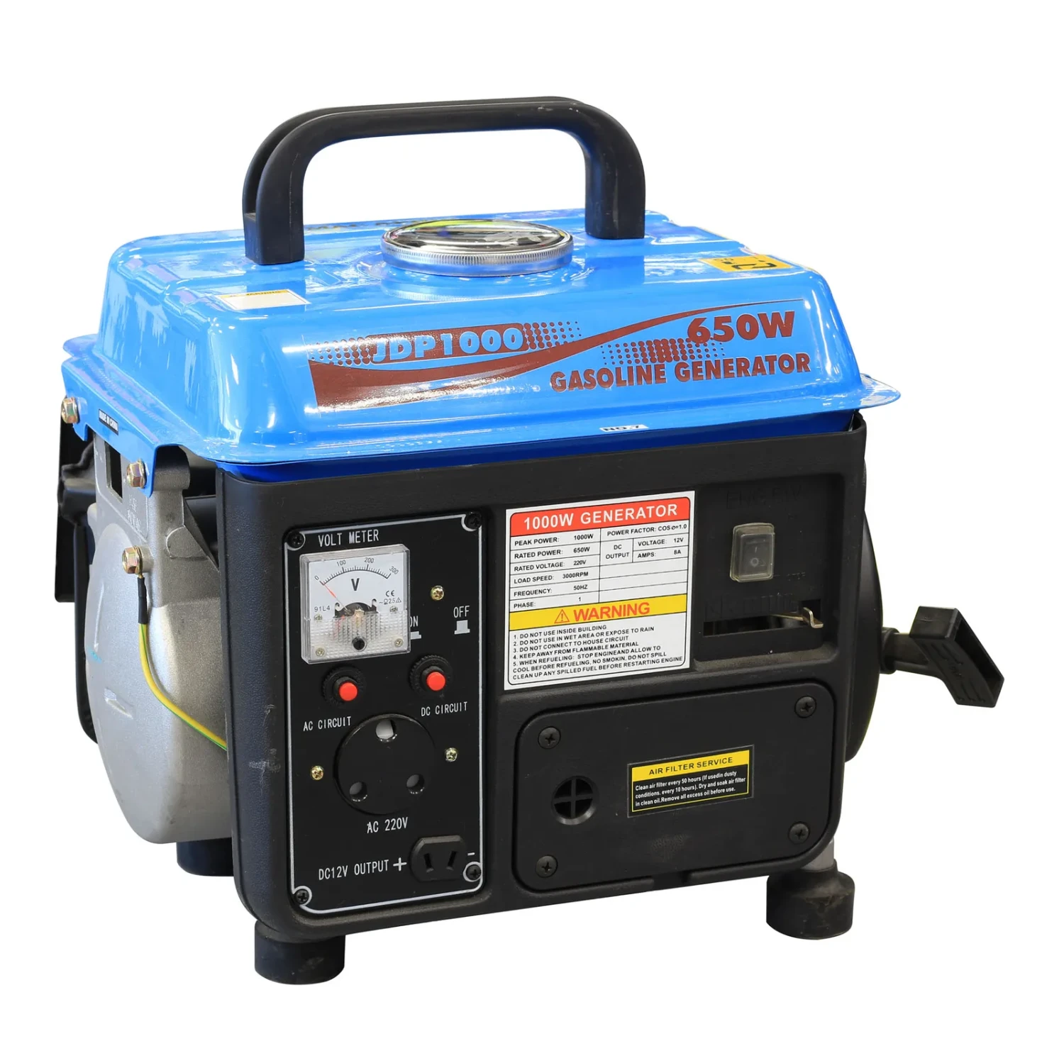 MAC AFRIC 0.8 kVA (650 W) Standby 2-Stroke Petrol Generator
