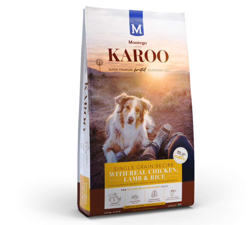 Montego Karoo - Senior Dog Food Chicken & Lamb