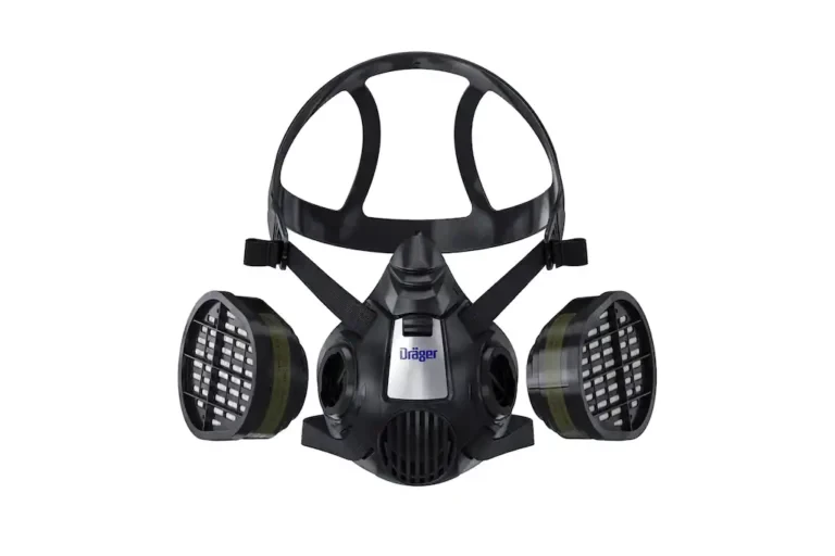 DRAGER X-plore 3500 Series Half-Type Respirator Mask, Size Large, Hypoallergenic
