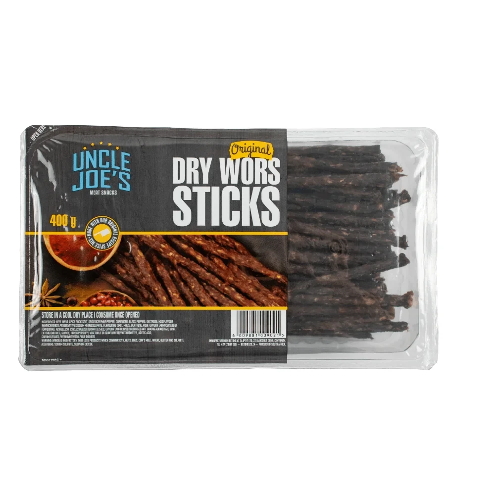 UJ DRY WORS STICKS 400G, ORIGINAL