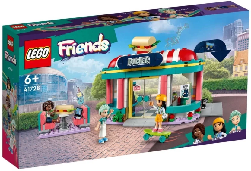 Lego Heartlake Downtown Diner Characters