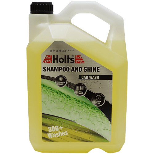 CAR WASH & WAX 5L HOLTS - VEHICLE WASHING SHAMPOO