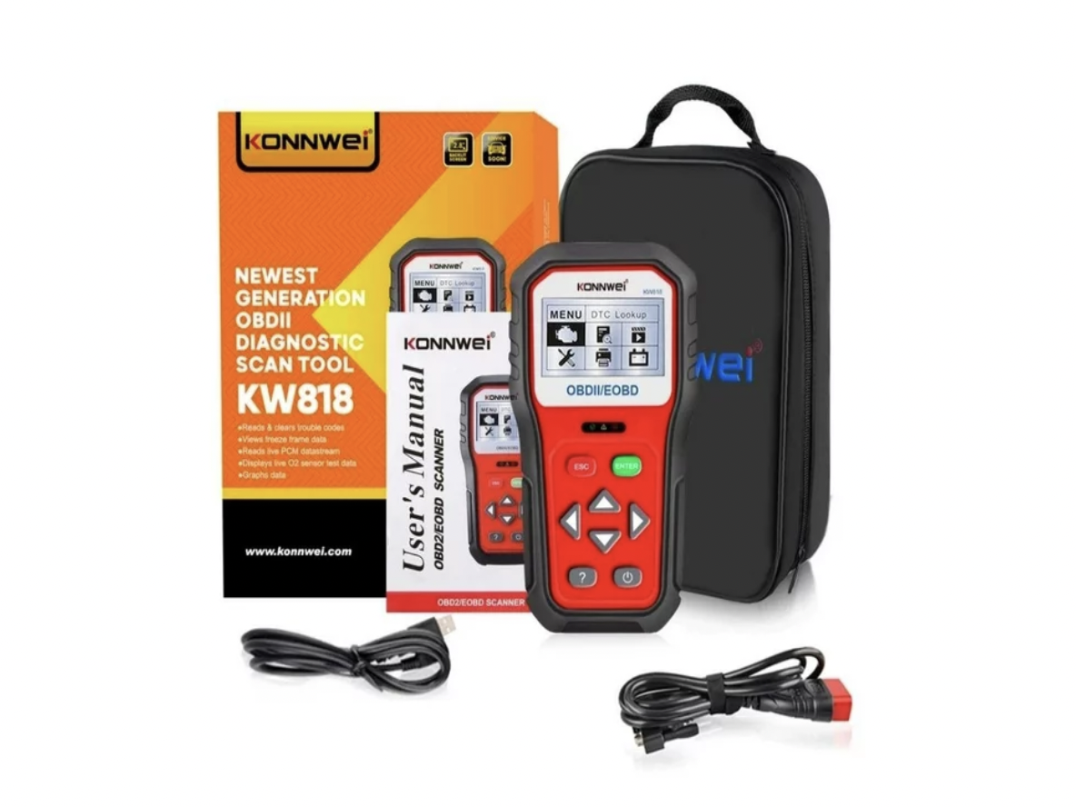 KW818 Enhanced OBDII ODB2 EOBD Car Diagnostic Scanner