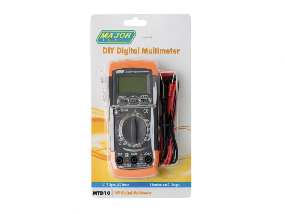 Major Tech  Digital Multimeter  MTD10
