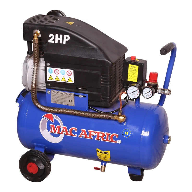 MAC AFRIC 24 Litre 1.5 KW (2 HP) 230 V Direct Drive Compressor