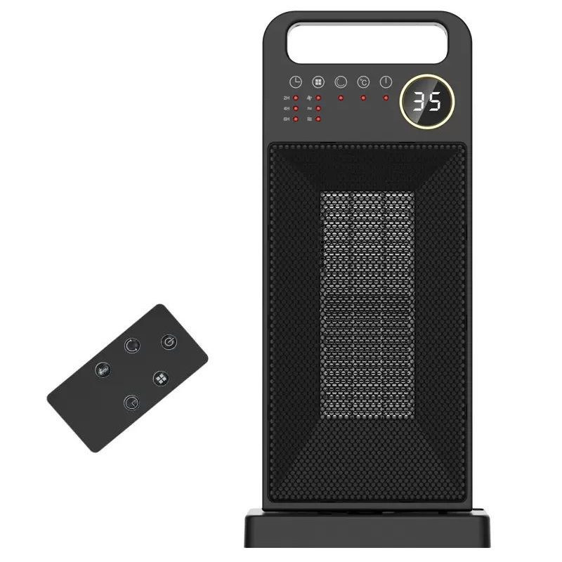 Vertical Household Electric Heater, PTC Ceramic Heater With Remote Control