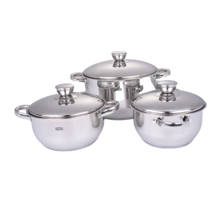 Ava Kitchenworks 6 Piece Pot Set