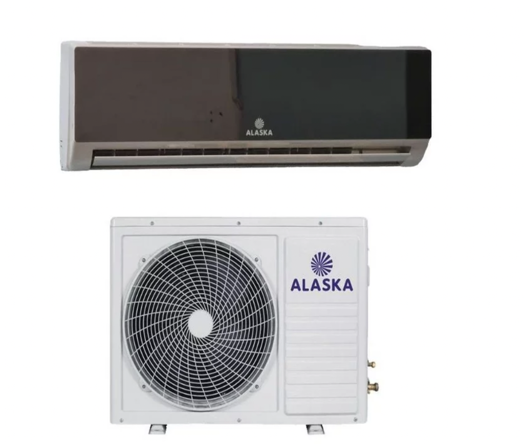 18000 BTU Alaska Midwall Split Unit Airconditioner – Light Grey Mirror