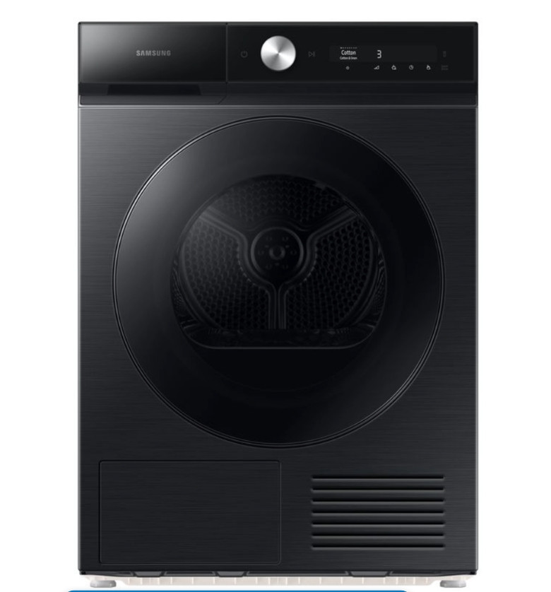 Samsung 9kg Digital Inverter Heat Pump Dryer Bespoke Black