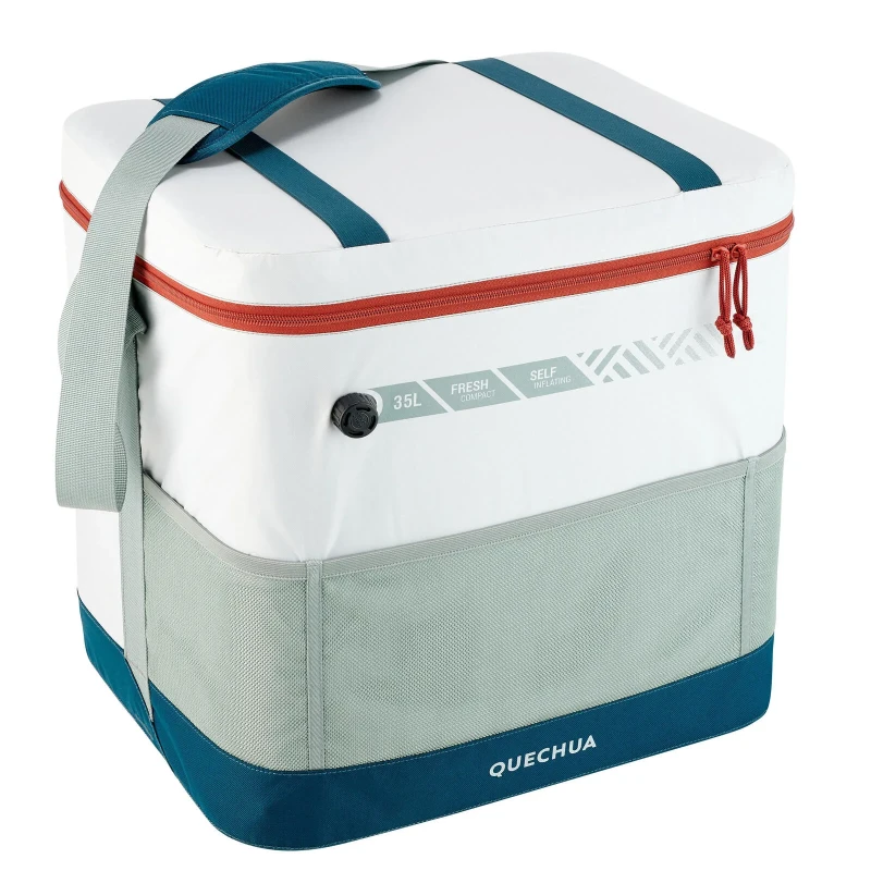 Inflatable camping or hiking cooler - compact fresh – 35 l