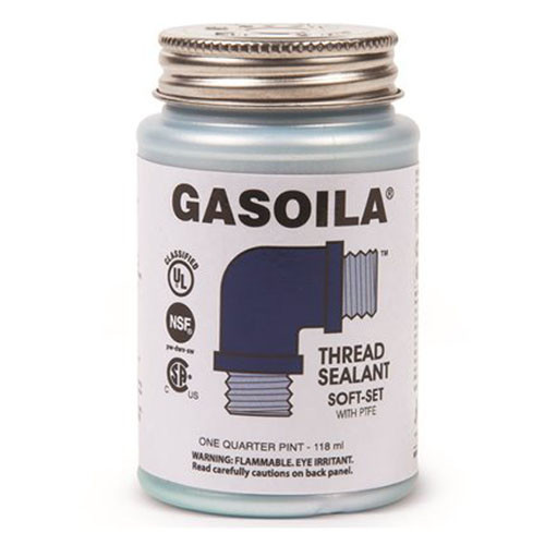 Gasoila SS04 E-Seal Thread Sealant Soft-Set with PTFE (1/4 pt)