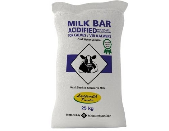 Milk Bar Acidified Calves 25kg Ladismith Powder