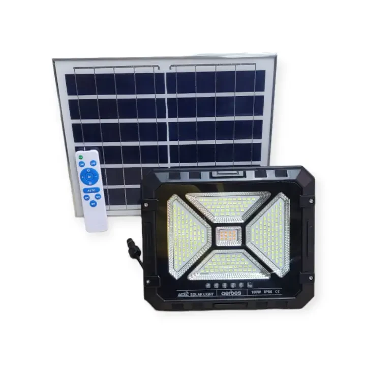 100W LED Solar Powered Floodlight With Mosquito Repellent