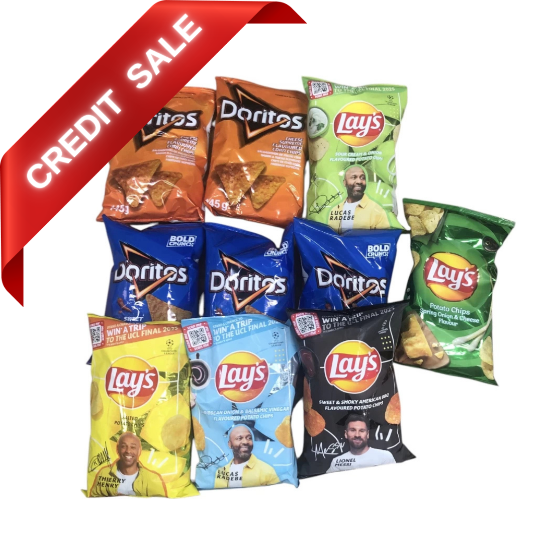Lays & Doritos Lunch Box Hamper Combo Edible Combo  (10)