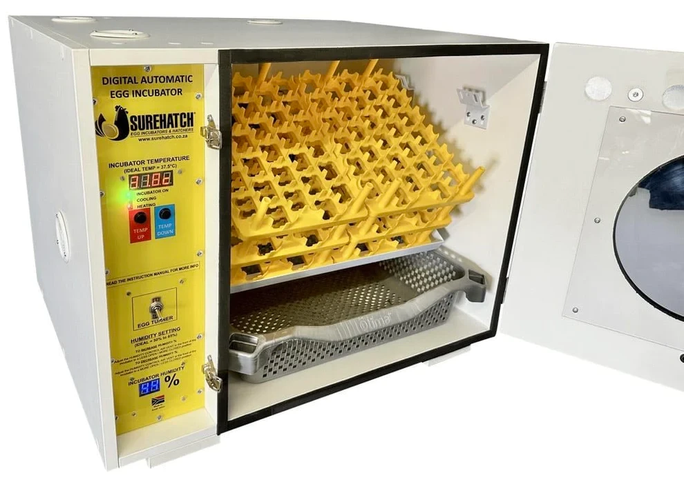 180 Egg Incubator and Hatcher - Fully Automatic Digital Model SH180