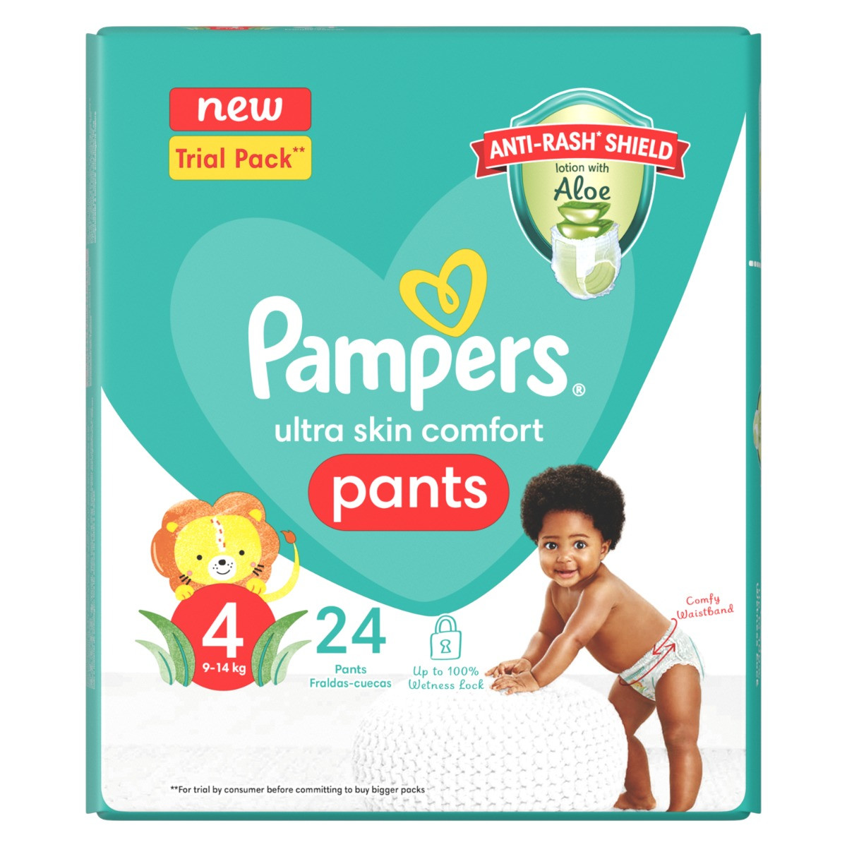 Pampers Pants Size 4 Carry Pack
