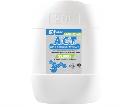 A.C.T Long Acting Concentrate Disinfectant 20lt Afrivet
